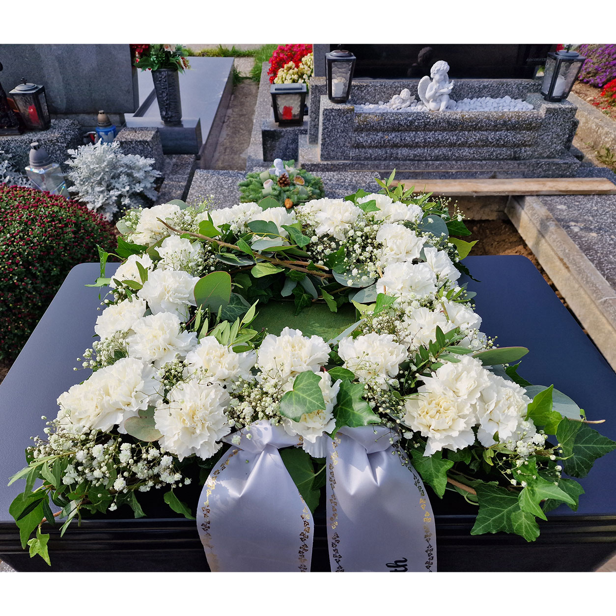 Blütenkunst Jasmin - Referenzbilder (Hochzeitsblumen, Trauerfloristik, Schnittblumen, Deko)